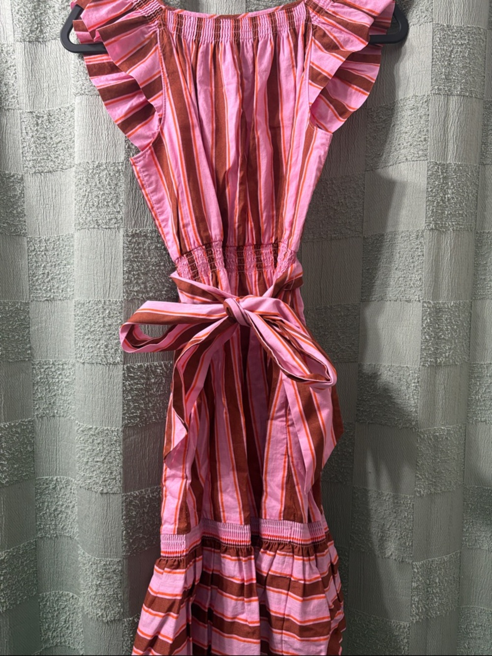 kate spade Pink and Rust Striped Sundress - Picture 10 of 10
